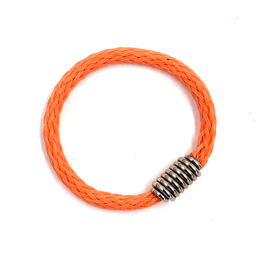 Ocean jewelry Clownfish ring orange recycled